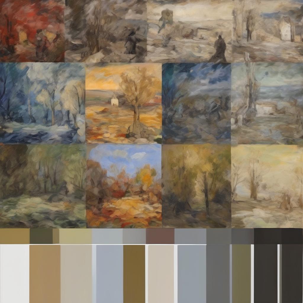 Το στιλ και οι τεχνικές του καλλιτέχνη