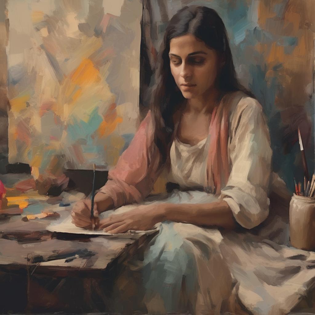 Η Ζωή και Οι Αρχές της Καλλιτέχνιδος Βαζίχα Σαμάντοβα